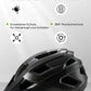 ROCKBROS Kinder Fahrradhelm mit Abnehmenbarem Visie für MTB, BMX Downhill