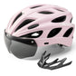 ROCKBROS Kinder Fahrradhelm mit integrierter abnehmbarer Magnetbrillen & Visier