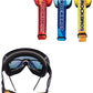 ROCKBROS Kinder Skibrille 100 % UV-Schutz winddicht Ski Schutzbrille