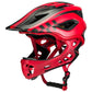 ROCKBROS Kinderhelm Integralhelm mit Abnehmbare Kinnschutz für Jungen/Mädchen
