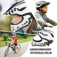 ROCKBROS Kinderhelm Integralhelm mit Abnehmbare Kinnschutz für Jungen/Mädchen