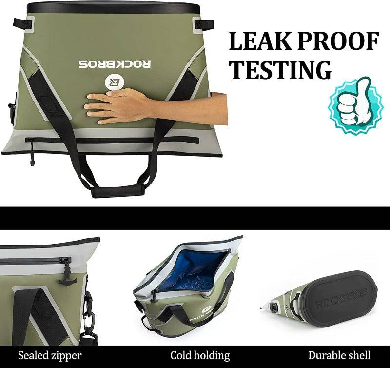 ROCKBROS Kühltasche wasserdicht Kühlbox 22L isolierte Lunchtasche