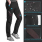 ROCKBROS Lange Fahrradhose Herren Winter Radhose Winddicht Warm