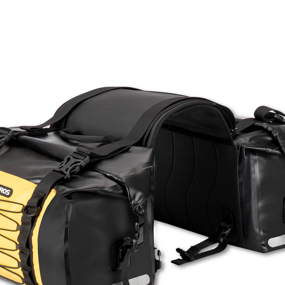 ROCKBROS Motorrad Gepäckträgertaschen wasserdicht Motorradtasche 62L