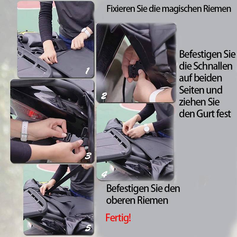 ROCKBROS Motorrad Gepäckträgertaschen wasserdicht Motorradtasche 62L