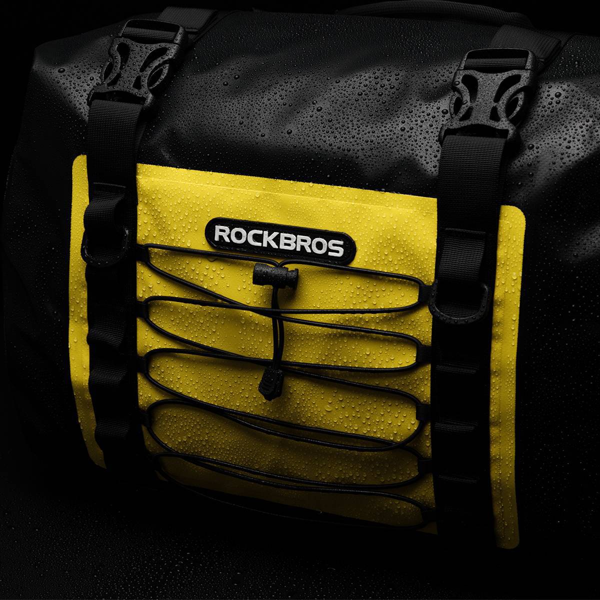 ROCKBROS Motorrad Gepäckträgertaschen wasserdicht Motorradtasche 62L