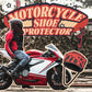 ROCKBROS Motorrad Schaltpad Antiskid Schaltschutz Verstellbar Schuhschutz Motorrad Zubehör