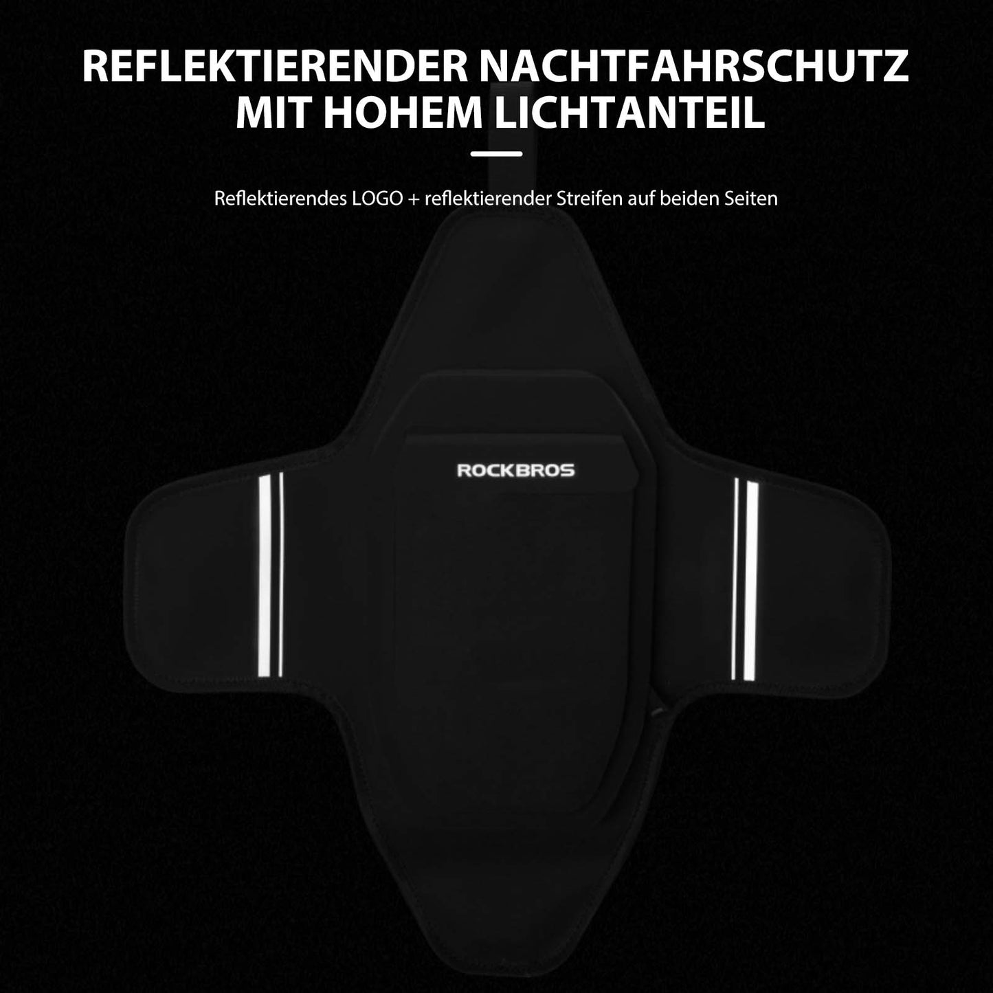ROCKBROS Motorrad Tankrucksack Wasserdichter Magnet Tanktasche Schwarz