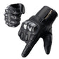 ROCKBROS Motorradhandschuhe Zaslon osjetljiv na dodir Leder Vollfinger Handschuhe Amtungsaktiv