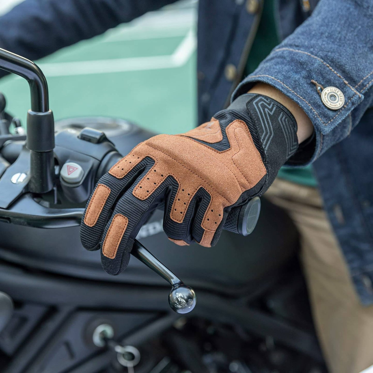 ROCKBROS Motorradhandschuhe Winddichte Touchscreen Herren Handschuhe