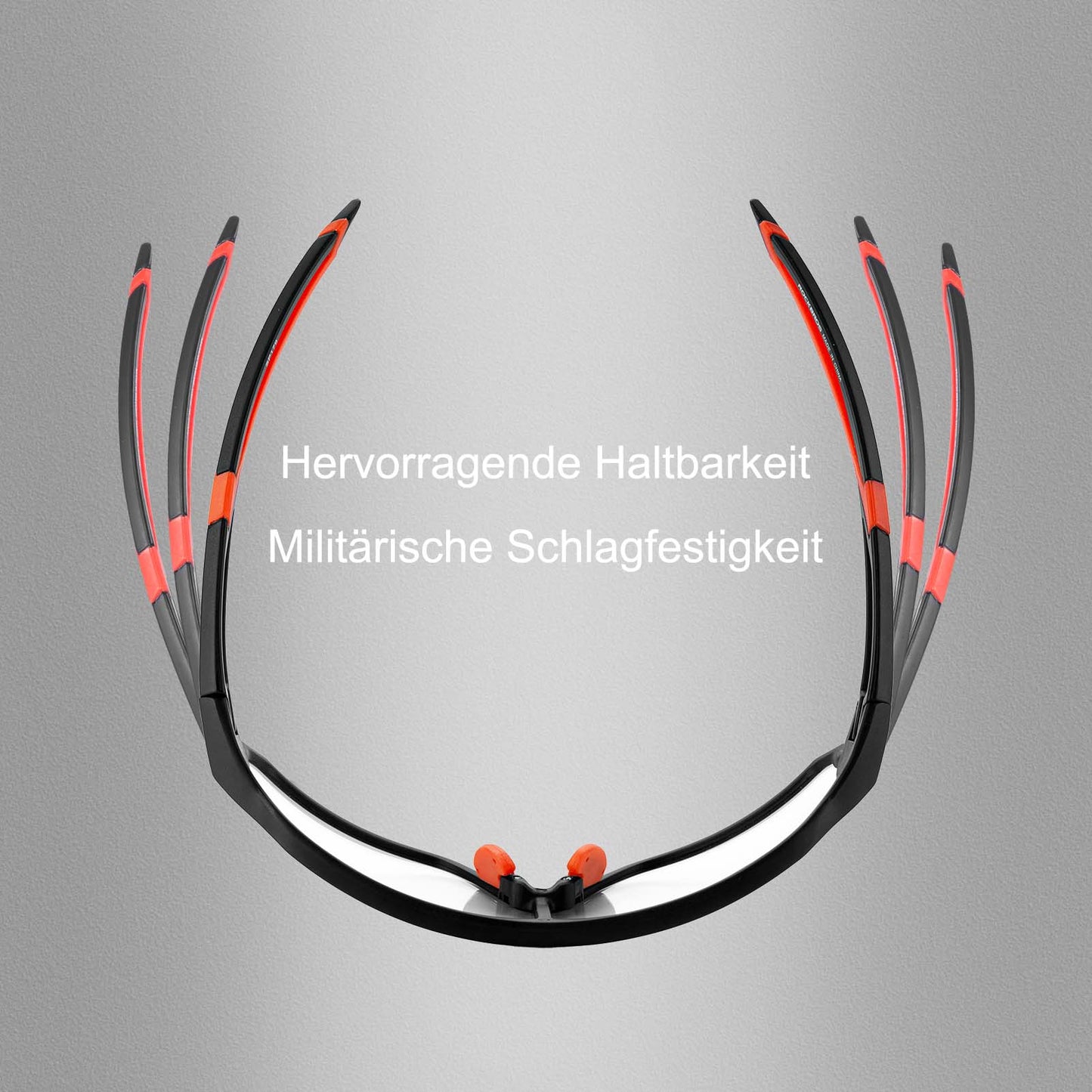 ROCKBROS Photochrome Sonnenbrille Fahrradbrille UV400-Schutz Unisex