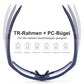 ROCKBROS Photochrome Sonnenbrille für Outdoor-Aktivitäten Unisex