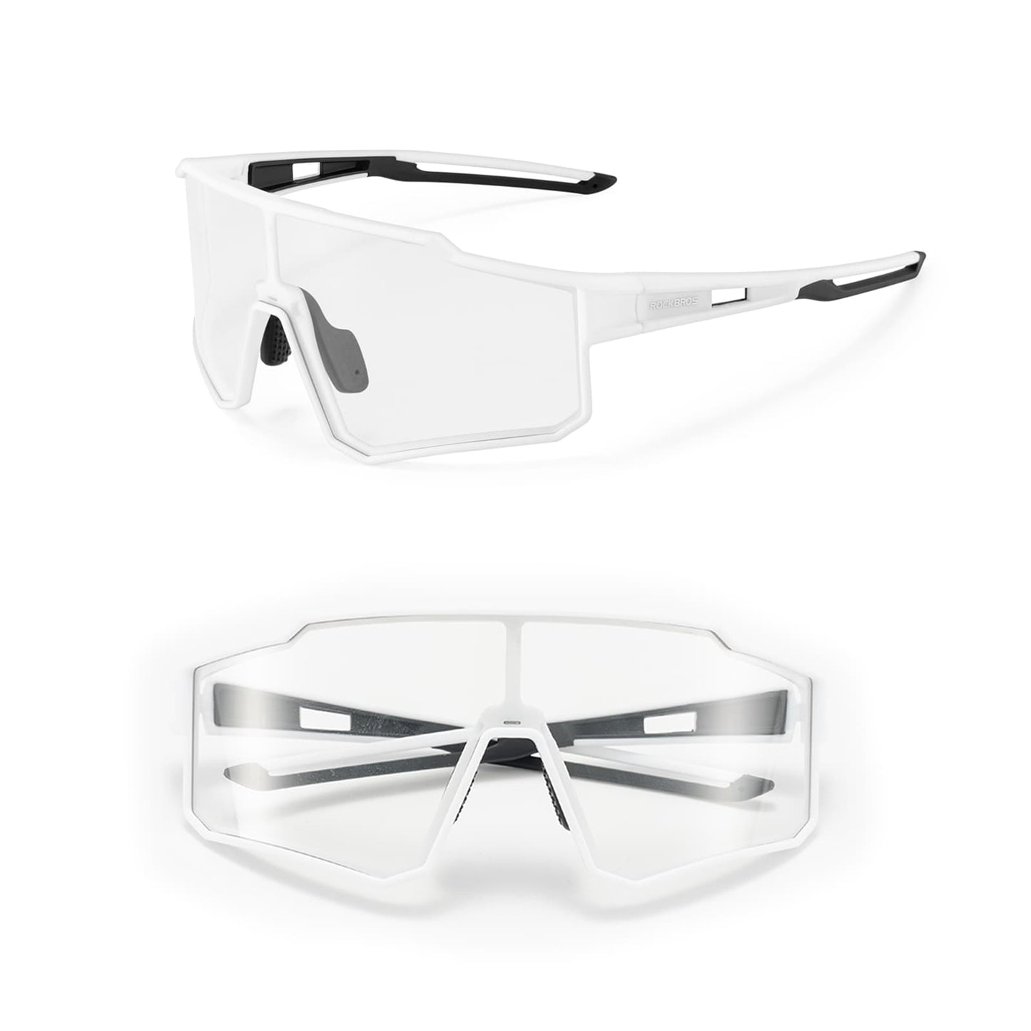 ROCKBROS Polarisiert Fahrradbrille Sport Sonnenbrille für Outdoorsport