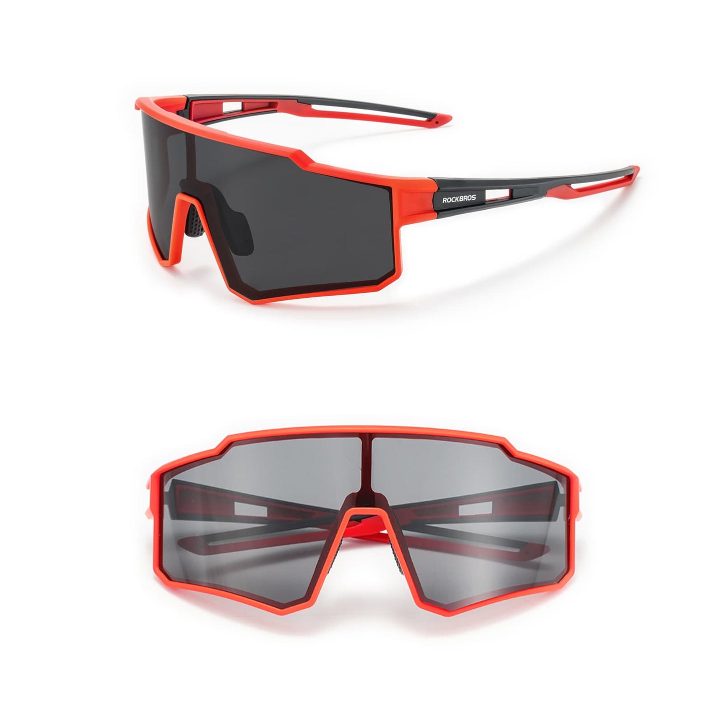 ROCKBROS Polarisiert Fahrradbrille Sport Sonnenbrille für Outdoorsport