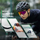 ROCKBROS Polarisierte Fahrradbrille mit 4 Wechselgläser