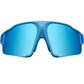 ROCKBROS polarisierte Sonnenbrille mit UV400 Schutz Hellblau Unisex