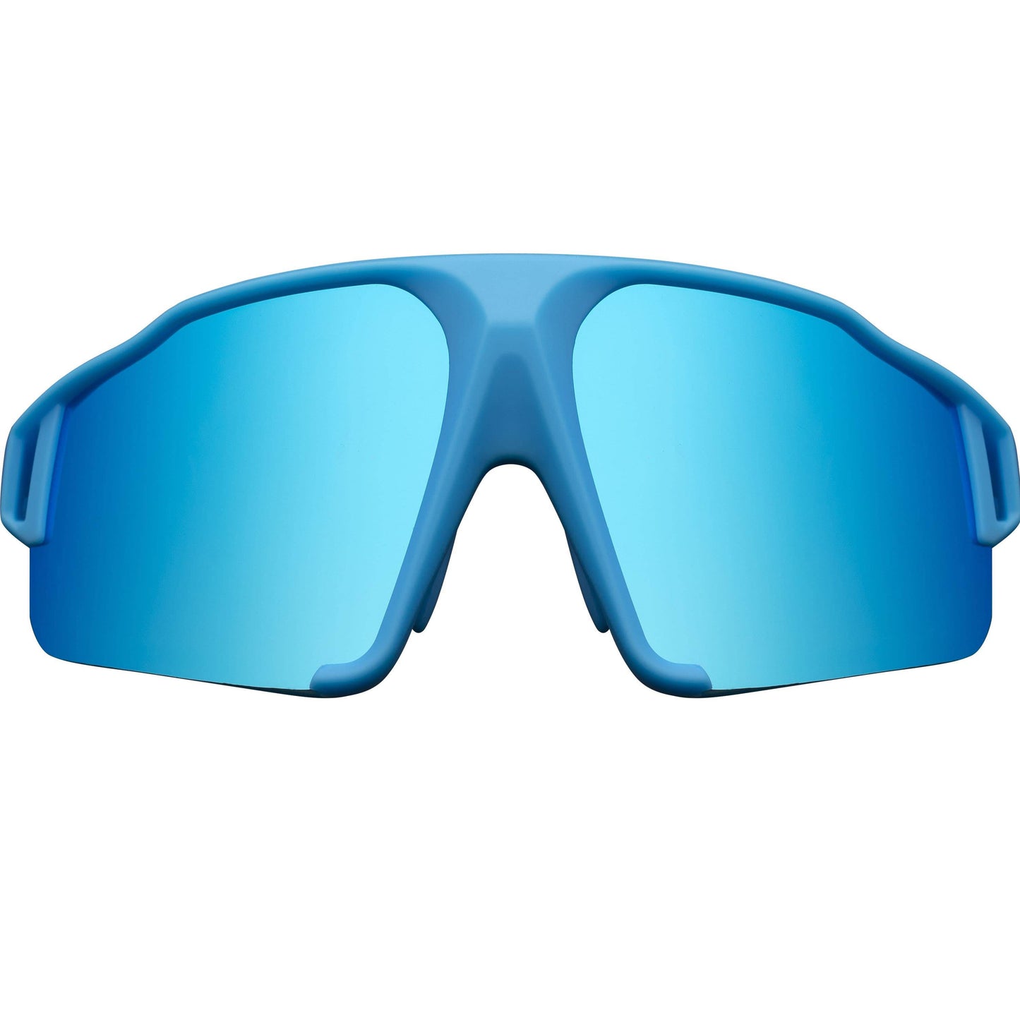 ROCKBROS polarisierte Sonnenbrille mit UV400 Schutz Hellblau Unisex