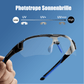 ROCKBROS Radbrille Sonnenbrille Halbrahmen Photochromatische Brille