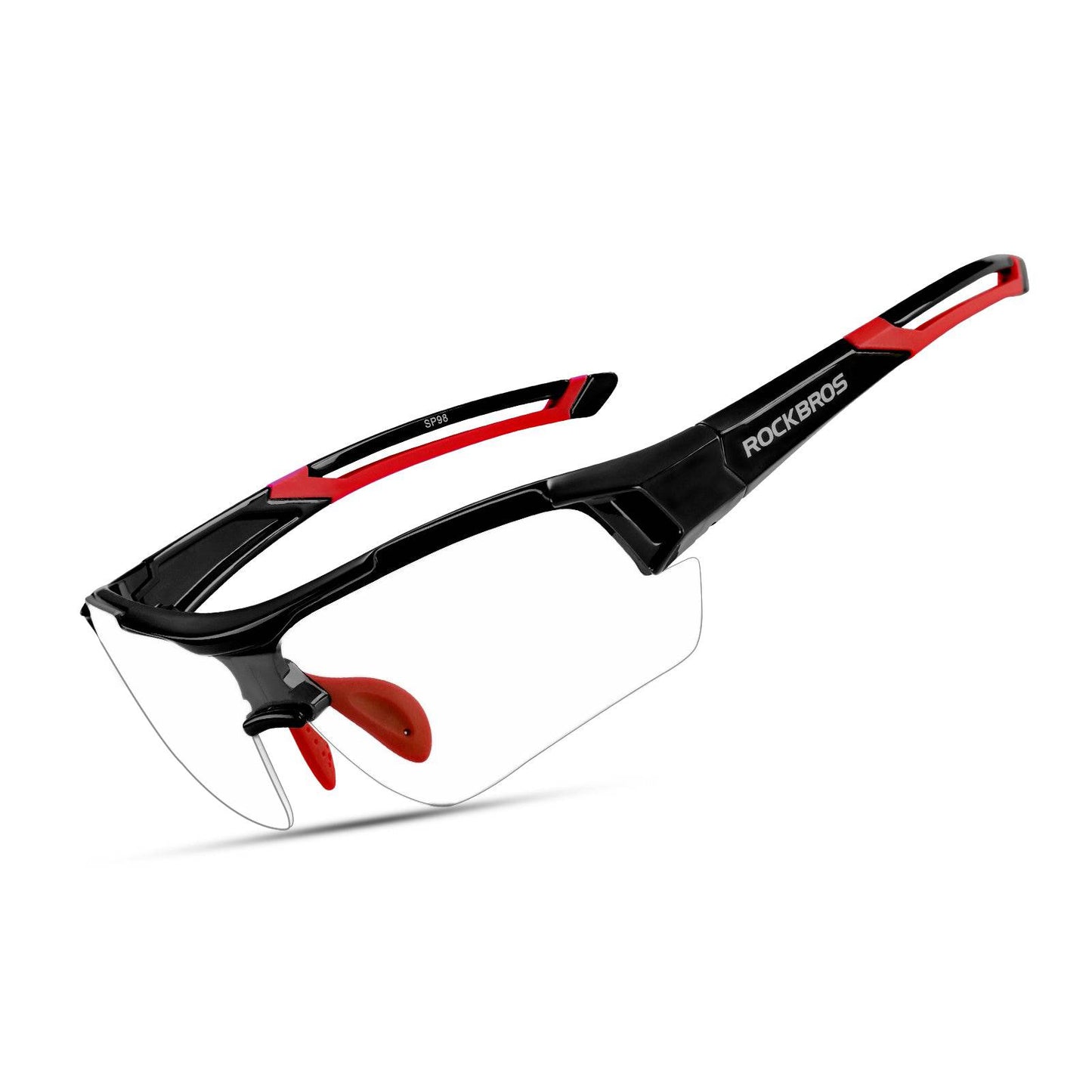 ROCKBROS Radbrille Sonnenbrille Halbrahmen Photochromatische Brille