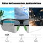 ROCKBROS Radbrille Sonnenbrille Halbrahmen Photochromatische Brille