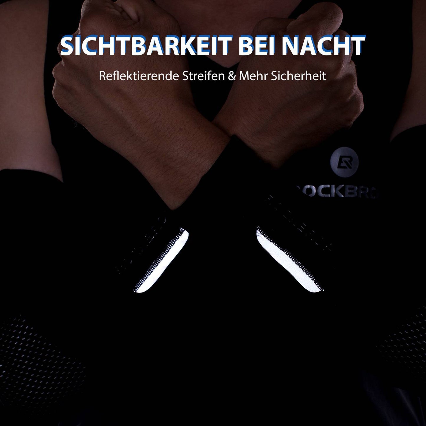 ROCKBROS Radsport Armlinge Winter Anti Rutschen Arm Sleeves