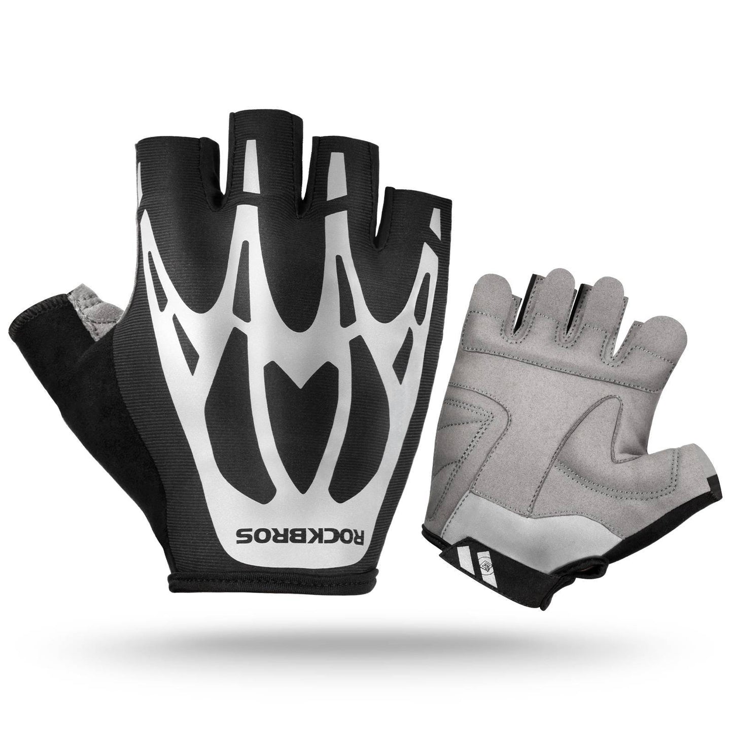 ROCKBROS Radsport Touchscreen Fingerlose Handschuhe Frühling