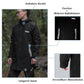 ROCKBROS Regenmantel Wasserdichter Regenponcho Verlängerte Regenjacke