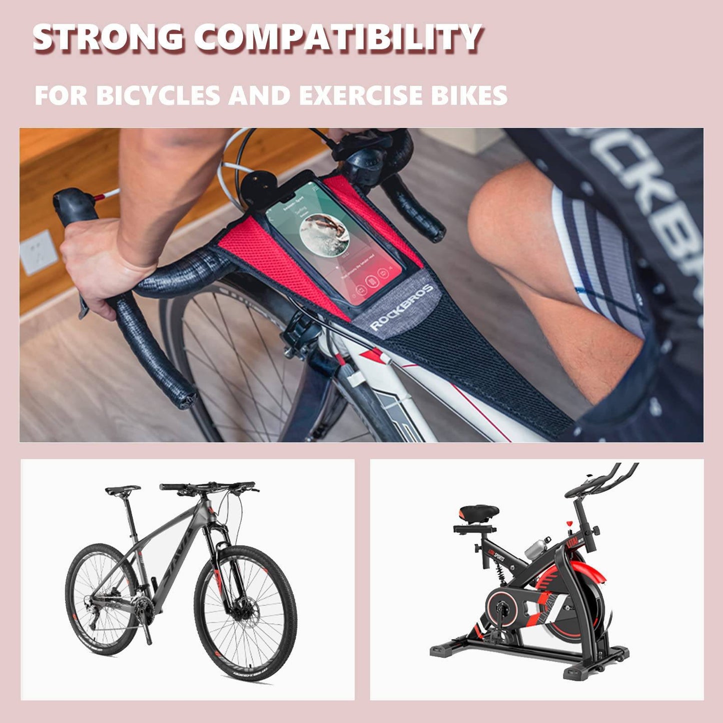 ROCKBROS Schweißfänger für Rollentrainer Fahrrad Rollentrainerzubehör