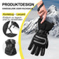 ROCKBROS Skihandschuhe 2 in 1 Winddicht Warme Handschuhe Schwarz M-2XL