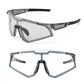ROCKBROS Sonnenbrille Fahrradbrille Selbsttönend Outdoor UV400 Schutz
