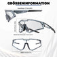 ROCKBROS Sonnenbrille Fahrradbrille Selbsttönend Outdoor UV400 Schutz