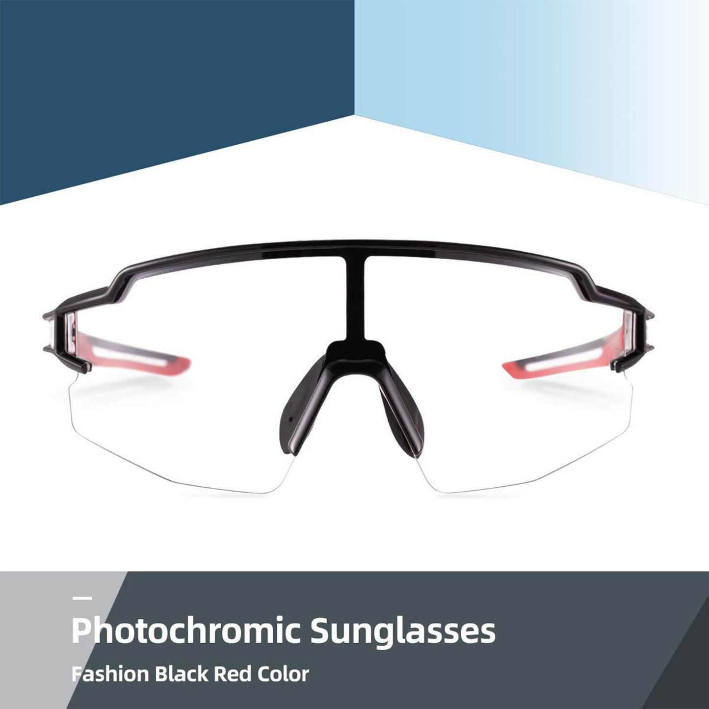 ROCKBROS Sonnenbrille für Männer & Frauen UV-Schutz Fahrradbrille