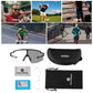 ROCKBROS Sonnenbrille für Männer & Frauen UV-Schutz Fahrradbrille