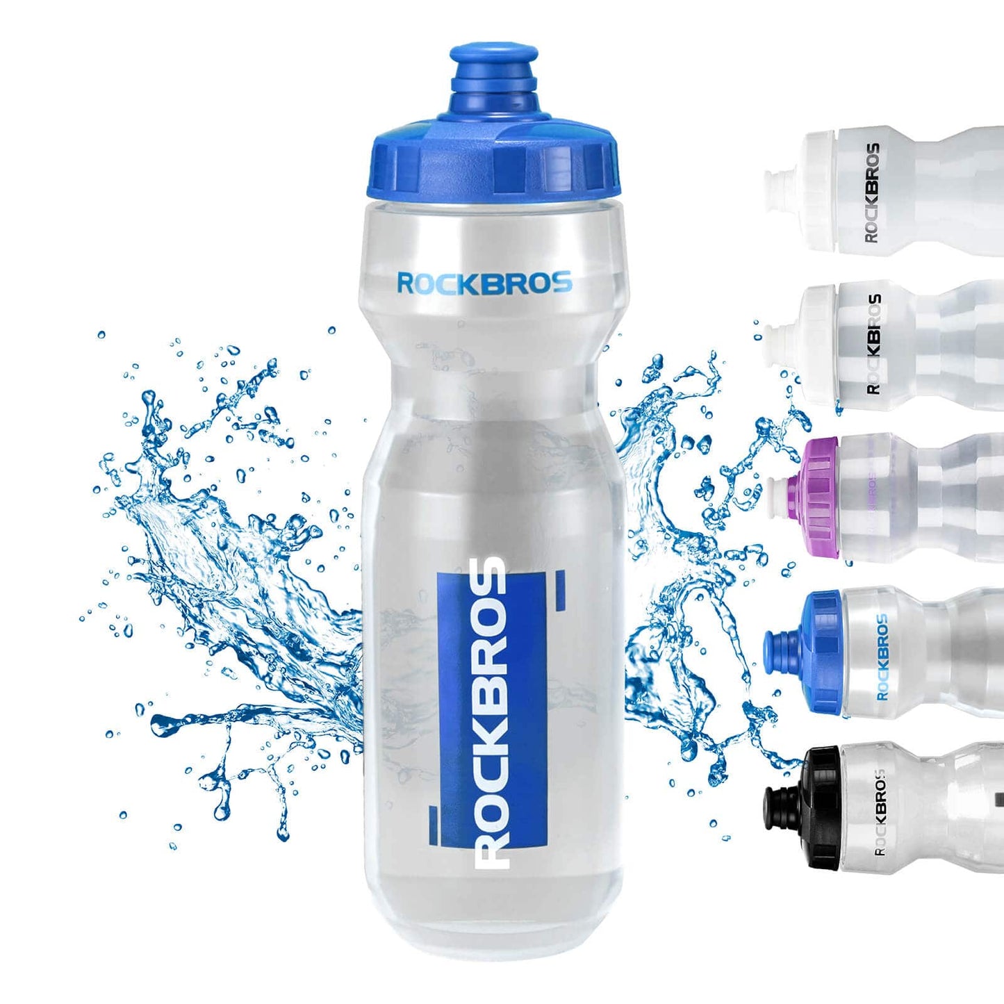 ROCKBROS Sport Trinkflasche 750ml Fahrrad Wasserflasche BPA-Frei