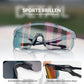 ROCKBROS Ultraleicht Fahrradbrille Selbsttönende Sonnenbrille mit UV400-Schutz