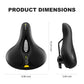 ROCKBROS wasserdicht Fahrradsattel für MTB & Rennrad aus Memory Foam
