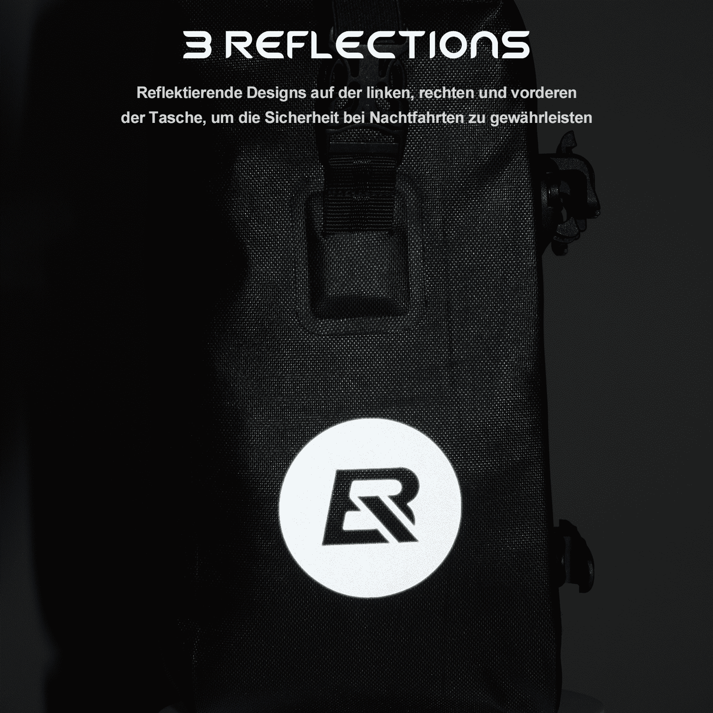 ROCKBROS Wasserdichte Gepäckträgertasche 12-16L