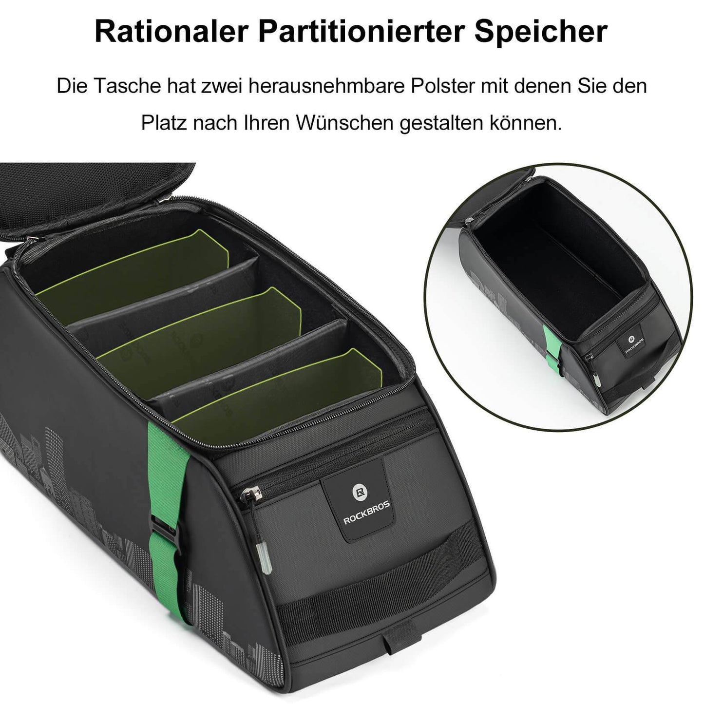ROCKBROS Wasserdichte Gepäckträgertasche Für Fahrrad