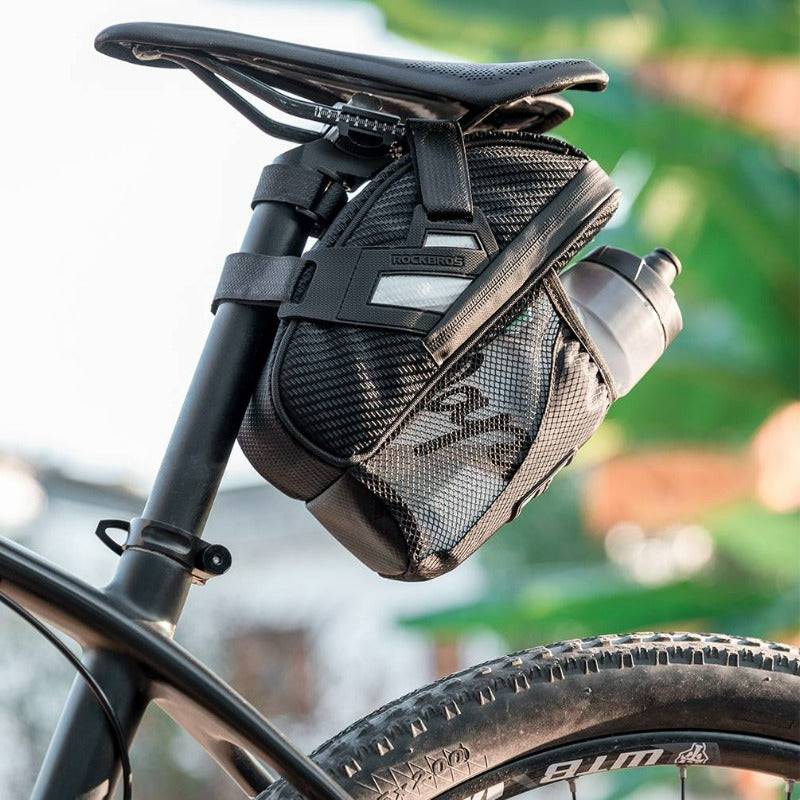 satteltasche für rennrad ROCKBROS wasserdichte Satteltasche mit Flaschenhalter für MTB Rennrad –  Unimother