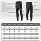 ROCKBROS Winter Fahrrad Lange Hose Elastische Radhose Herren/Damen M-4XL