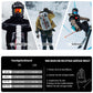 ROCKBROS Winter Fahrradhandschuhe Warm für Fahrrad Laufen Fitness Unisex