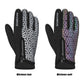 ROCKBROS Winter Fahrradhandschuhe Warm für Fahrrad Laufen Fitness Unisex