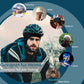 ROCKBROS Winter Fahrradmütze Helm Unterziehmütze mit reflektierendes Logo