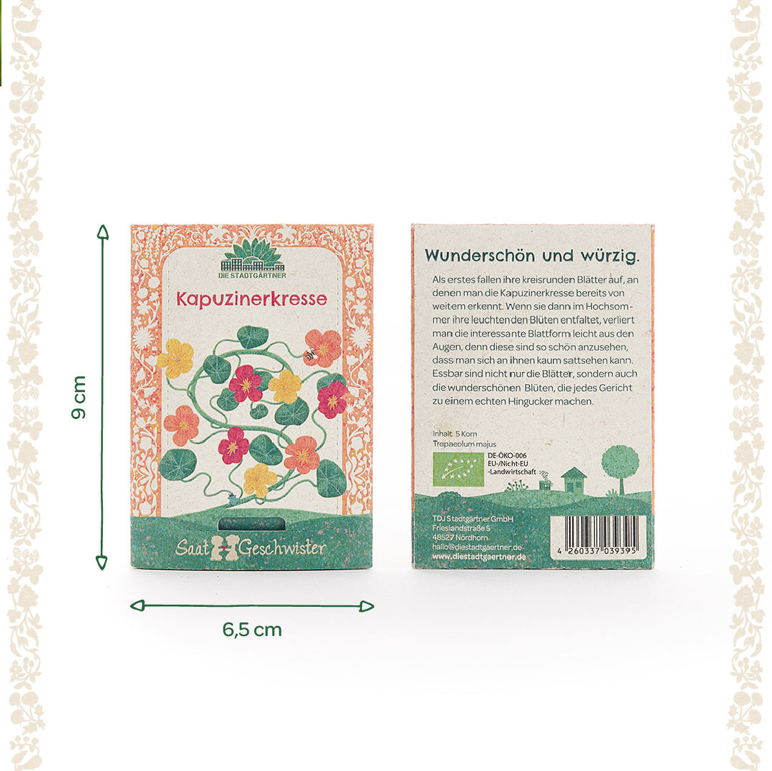 BIO-Saatgut Kapuzinerkresse