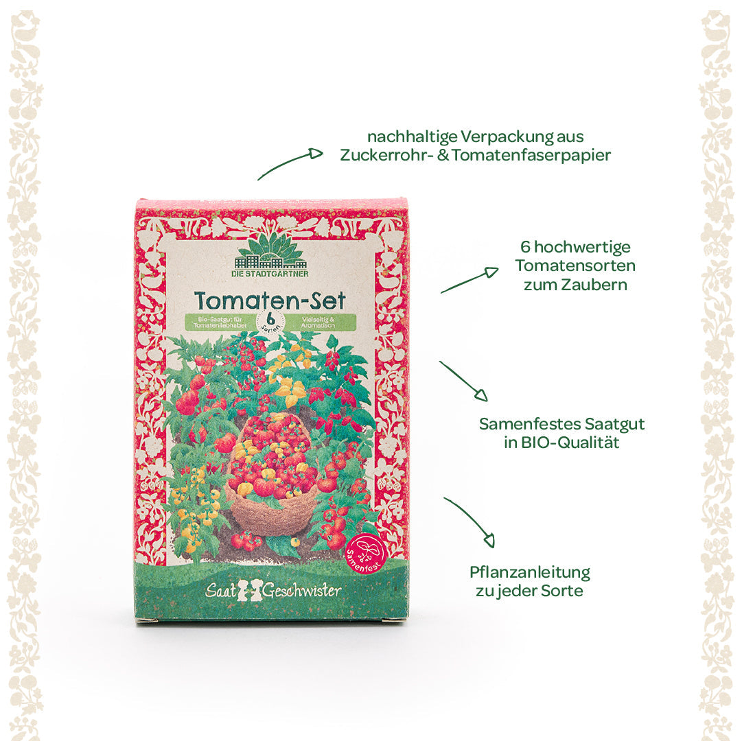 BIO-Saatgut-Set "Tomaten"