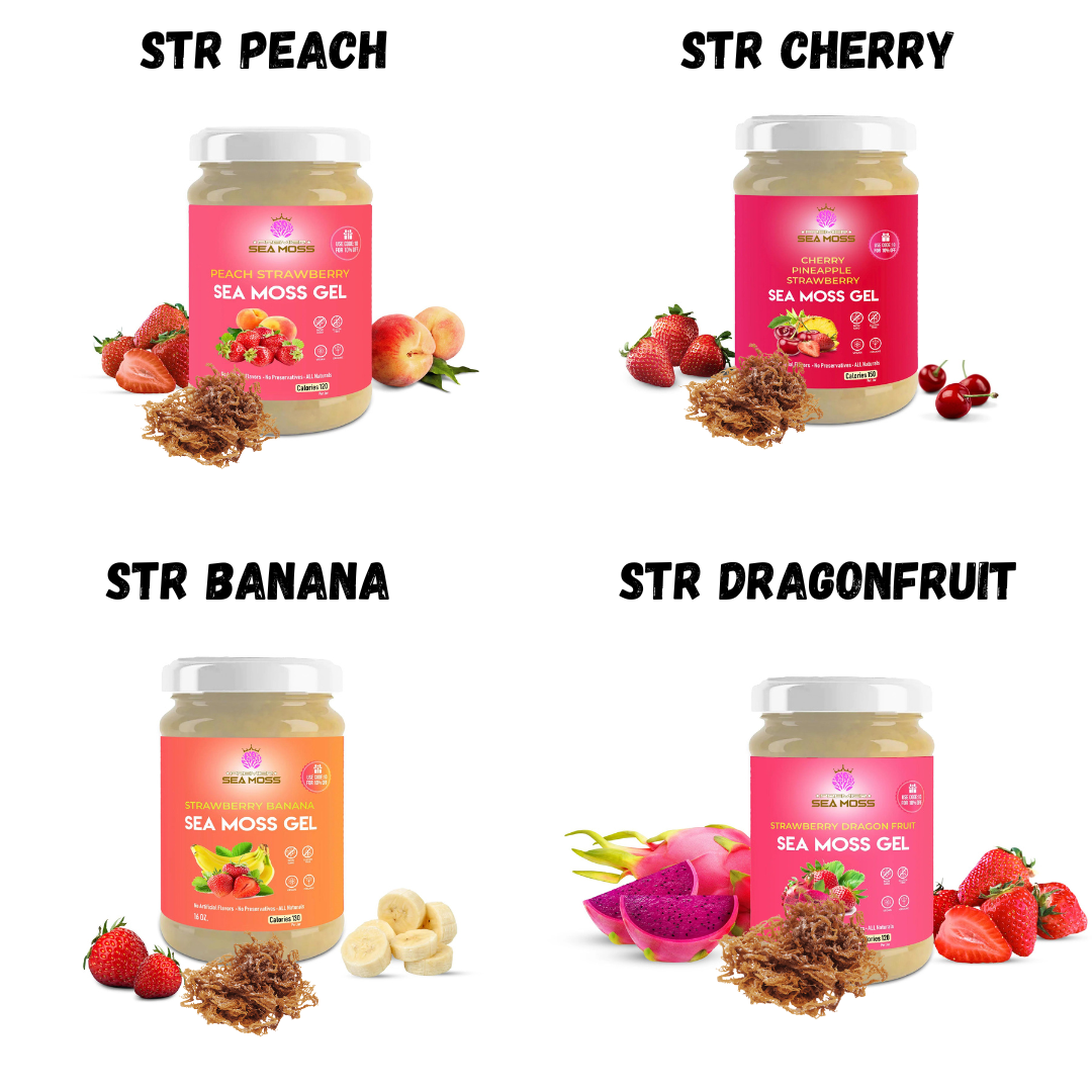 The 2 Sea Moss Gel Flavors Bundle