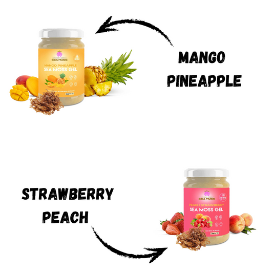 The 2 Sea Moss Gel Flavors Bundle