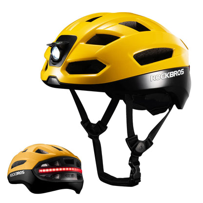 Casque de vélo intelligent avec lumière