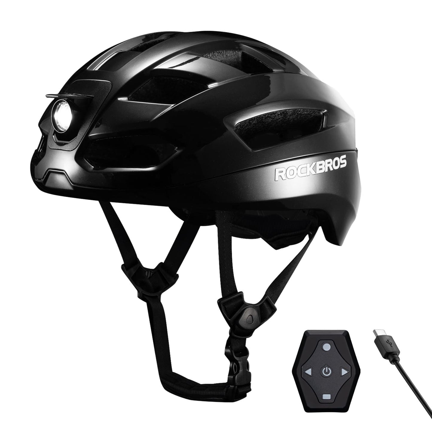 Smart Fahrradhelm mit Licht
