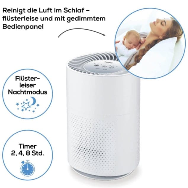 Luftreiniger mit HEPA 13 Filter für Räume bis 37 m² – LR 220
